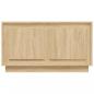 Preview: TV-Schrank Sonoma-Eiche 80x35x45 cm Holzwerkstoff