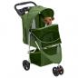 Preview: Hundewagen Faltbar Grün 80x46x98 cm Oxford-Gewebe