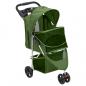 Preview: Hundewagen Faltbar Grün 80x46x98 cm Oxford-Gewebe