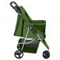 Preview: Hundewagen Faltbar Grün 80x46x98 cm Oxford-Gewebe