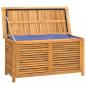 Preview: Gartenbox mit Beutel 114x50x58 cm Massivholz Teak