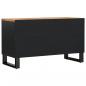 Preview: TV-Schrank 80x33x46 cm Massivholz Akazie & Holzwerkstoff