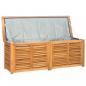 Preview: Gartenbox mit Beutel 150x50x53 cm Massivholz Teak