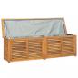 Preview: Gartenbox mit Beutel 175x50x53 cm Massivholz Teak