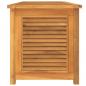 Preview: Gartenbox mit Beutel 175x50x53 cm Massivholz Teak