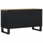 Preview: TV-Schrank 80x33x46 cm Massivholz Mango & Holzwerkstoff