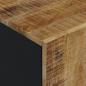 Preview: TV-Schrank 80x33x46 cm Massivholz Mango & Holzwerkstoff