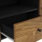 Preview: TV-Schrank 105x33,5x46 cm Massivholz Mango & Holzwerkstoff