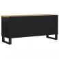 Preview: TV-Schrank 100x33x46 cm Massivholz Mango & Holzwerkstoff