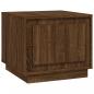 Preview: Couchtisch Braun Eichen-Optik 51x50x44 cm Holzwerkstoff