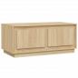 Preview: Couchtisch Sonoma-Eiche 102x50x44 cm Holzwerkstoff