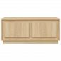 Preview: Couchtisch Sonoma-Eiche 102x50x44 cm Holzwerkstoff