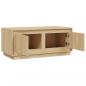 Preview: Couchtisch Sonoma-Eiche 102x50x44 cm Holzwerkstoff