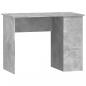 Preview: Schreibtisch Betongrau 100x55x75 cm Holzwerkstoff