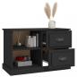 Preview: TV-Schrank Schwarz 73x35,5x47,5 cm Holzwerkstoff