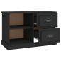 Preview: TV-Schrank Schwarz 73x35,5x47,5 cm Holzwerkstoff