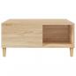 Preview: Couchtisch Sonoma-Eiche 80x80x36,5 cm Holzwerkstoff