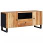 Preview: TV-Schrank 105x33,5x46 cm Massivholz Akazie & Holzwerkstoff