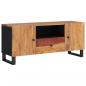 Preview: TV-Schrank 105x33,5x46 cm Massivholz Akazie & Holzwerkstoff