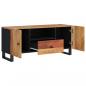 Preview: TV-Schrank 105x33,5x46 cm Massivholz Akazie & Holzwerkstoff