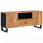 Preview: TV-Schrank 105x33,5x46 cm Massivholz Akazie & Holzwerkstoff