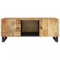 Preview: Couchtisch 100x54x40 cm Massivholz Mango & Holzwerkstoff