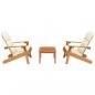 Preview: 3-tlg. Garten-Lounge-Set Adirondack Massivholz Akazie