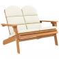 Preview: 3-tlg. Garten-Lounge-Set Adirondack Massivholz Akazie