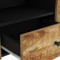 Preview: TV-Schrank 105x33,5x46 cm Massivholz Mango & Holzwerkstoff