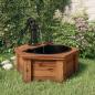 Preview: ARDEBO.de - Gartenbrunnen mit Pumpe 57x57x53 cm Massivholz Tanne