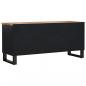 Preview: TV-Schrank 100x33x46 cm Massivholz Akazie & Holzwerkstoff