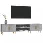 Preview: TV-Schrank Betongrau 180x31,5x40 cm Holzwerkstoff