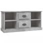 Preview: TV-Schrank Betongrau 99,5x35,5x48 cm Holzwerkstoff