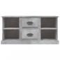 Preview: TV-Schrank Betongrau 99,5x35,5x48 cm Holzwerkstoff