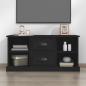 Preview: ARDEBO.de - TV-Schrank Schwarz 99,5x35,5x48 cm Holzwerkstoff