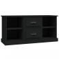 Preview: TV-Schrank Schwarz 99,5x35,5x48 cm Holzwerkstoff