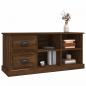 Preview: TV-Schrank Braun Eichen-Optik 102x35,5x47,5 cm Holzwerkstoff