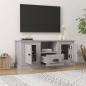 Preview: TV-Schrank Grau Sonoma 100x35,5x45 cm Holzwerkstoff