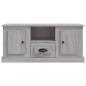 Preview: TV-Schrank Grau Sonoma 100x35,5x45 cm Holzwerkstoff