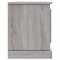 Preview: TV-Schrank Grau Sonoma 100x35,5x45 cm Holzwerkstoff