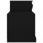 Preview: Schuhschrank Schwarz 100x42x60 cm Holzwerkstoff