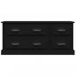 Preview: TV-Schrank Schwarz 100x35,5x45 cm Holzwerkstoff