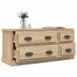 Preview: TV-Schrank Sonoma-Eiche 100x35,5x45 cm Holzwerkstoff