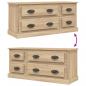 Preview: TV-Schrank Sonoma-Eiche 100x35,5x45 cm Holzwerkstoff