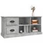 Preview: TV-Schrank Betongrau 102x35,5x47,5 cm Holzwerkstoff