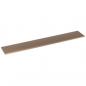 Preview: Wandpaneele 12 Stk. Cappuccino-Braun 90x15cm Kunstleder 1,62 m²