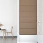 Preview: Wandpaneele 12 Stk. Cappuccino-Braun 90x30cm Kunstleder 3,24 m²