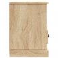 Preview: TV-Schrank Sonoma-Eiche 80x35x50 cm Holzwerkstoff