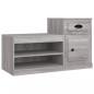 Preview: Schuhschrank Grau Sonoma 100x42x60 cm Holzwerkstoff