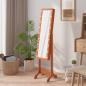 Preview: ARDEBO.de - Standspiegel mit LED 34x37x146 cm